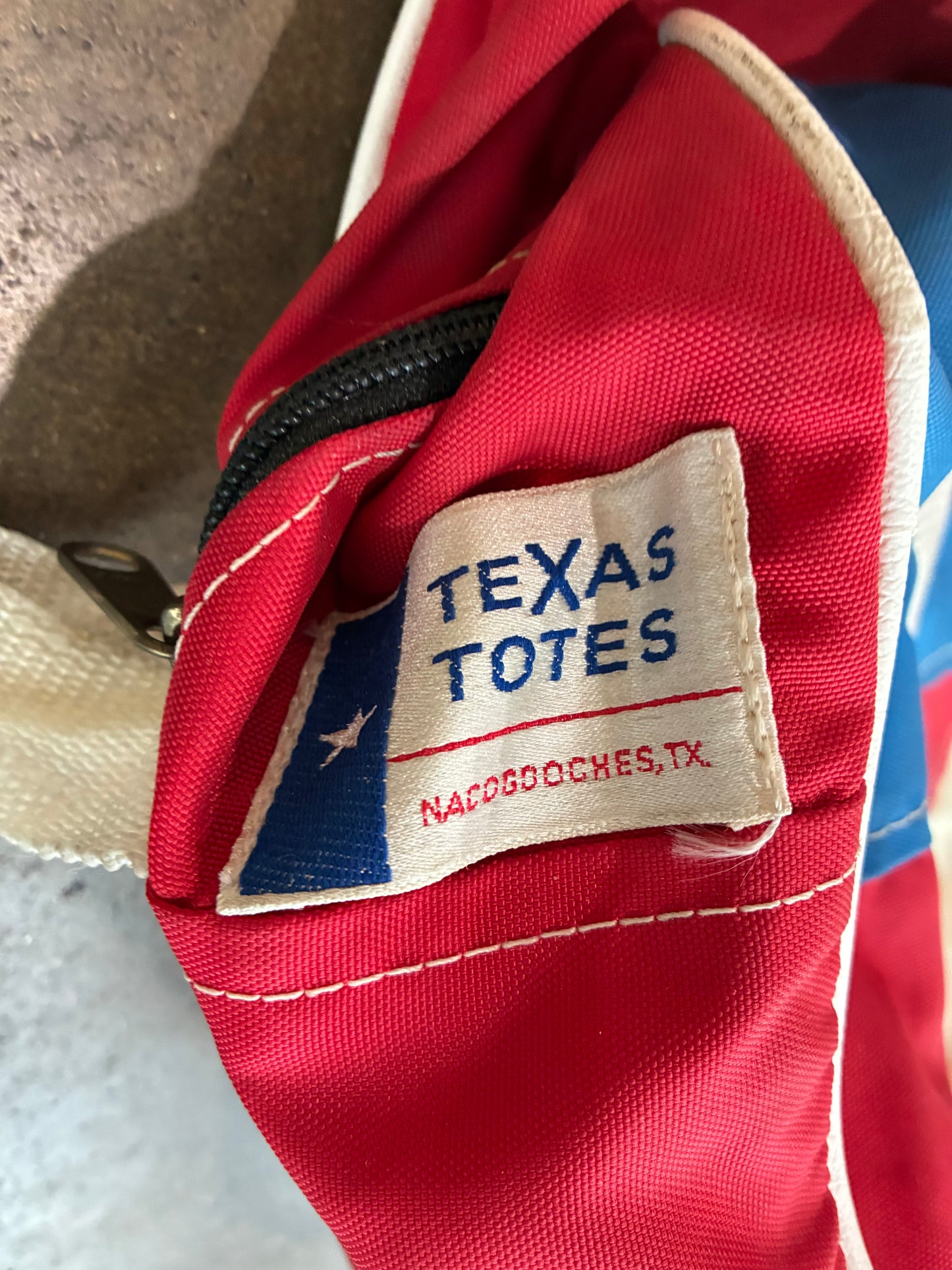 Texas Flag Duffle Bag