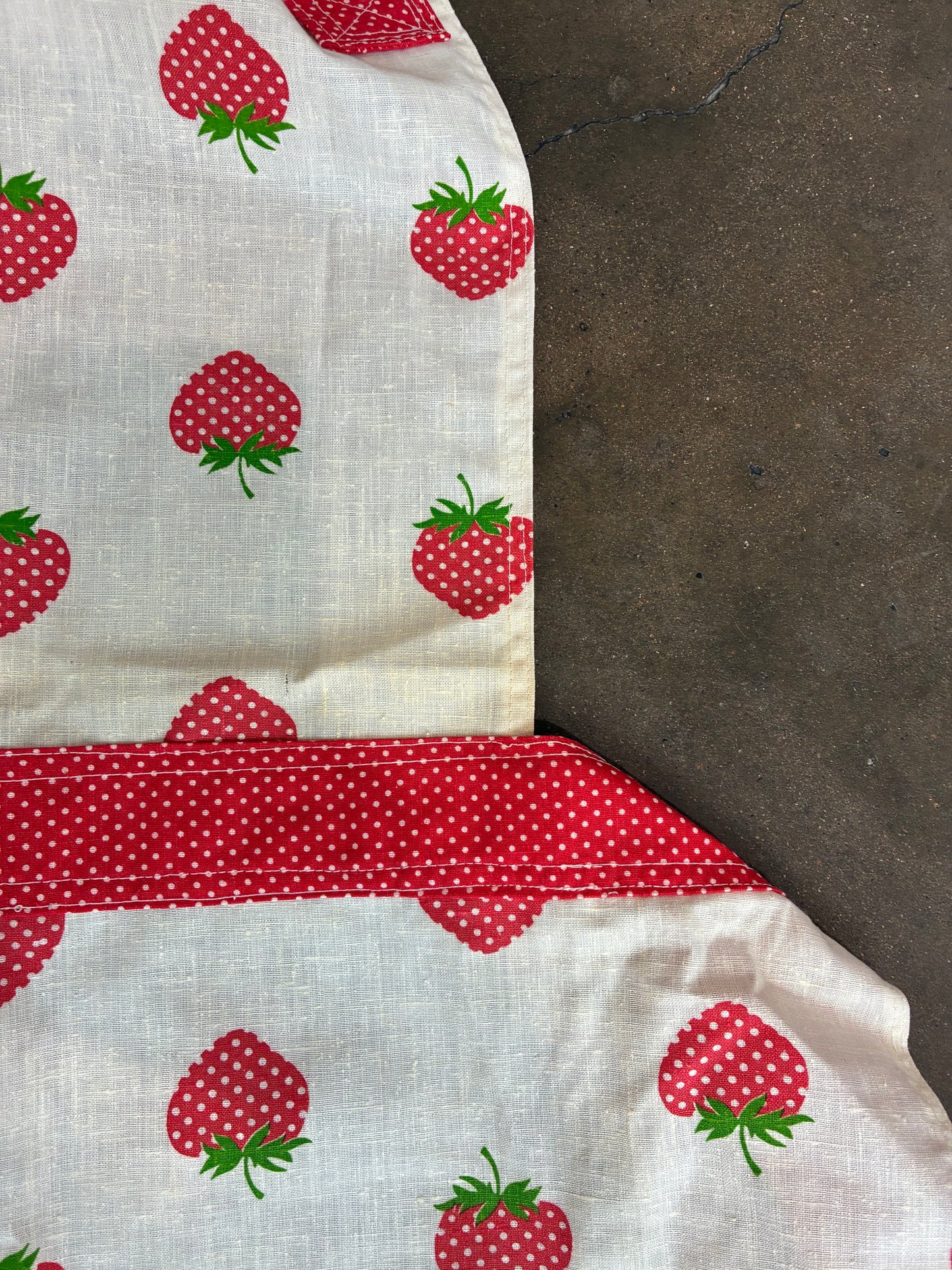 Strawberry Apron