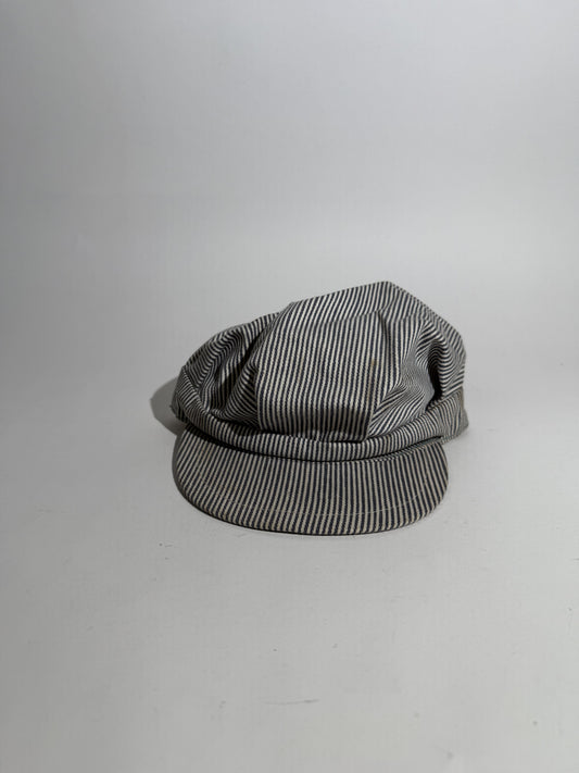 Blue + White Striped Conductors Hat