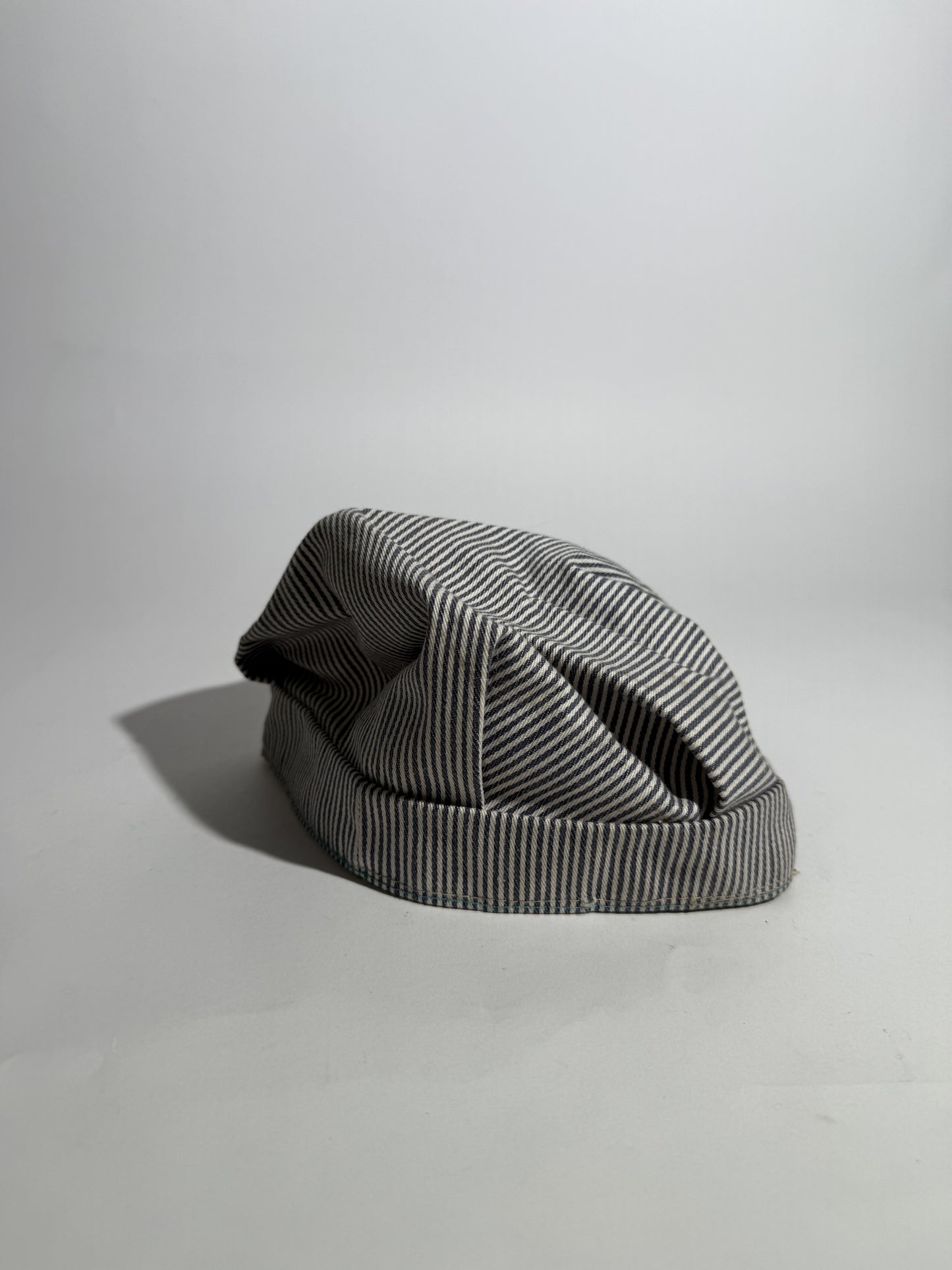 Blue + White Striped Conductors Hat