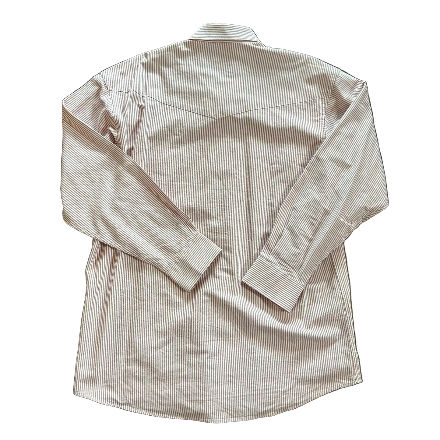 Red Striped Lucchese Button Up