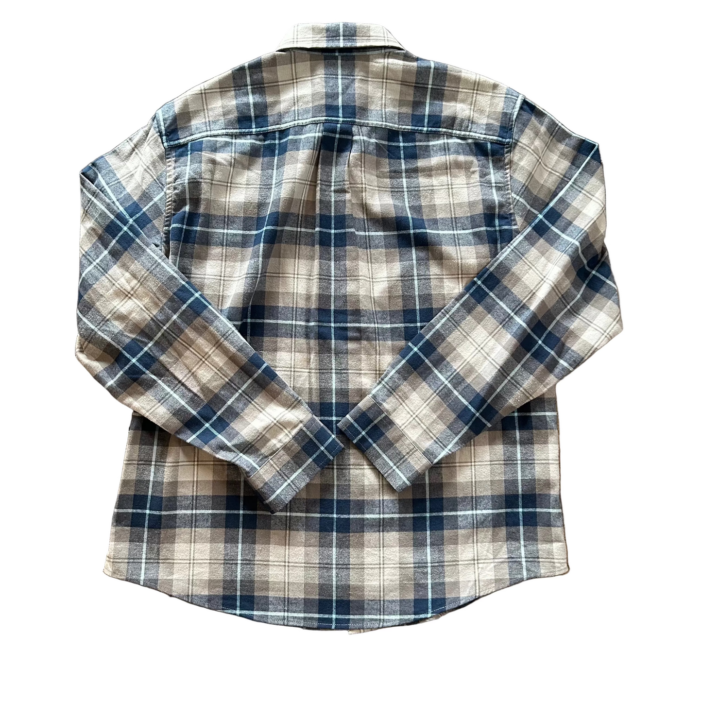 Blue Plaid Eddie Bauer Button up