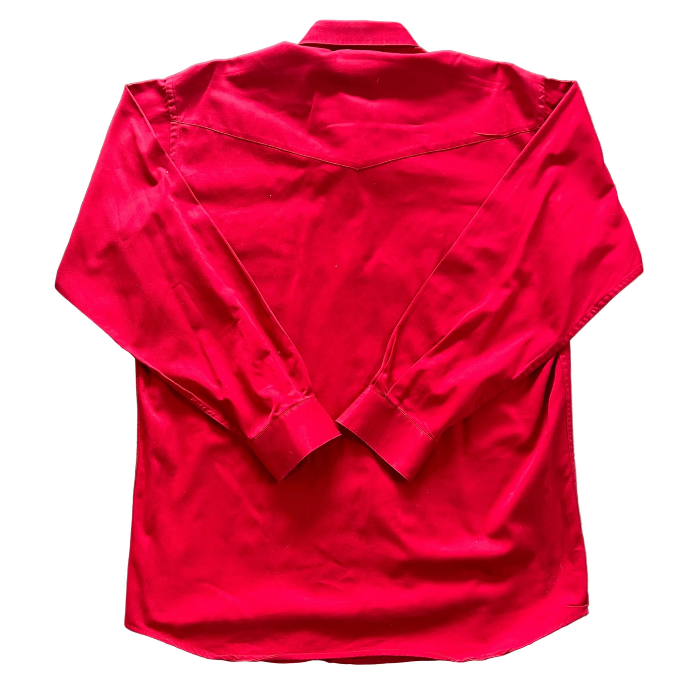Red Lucchese Button Up