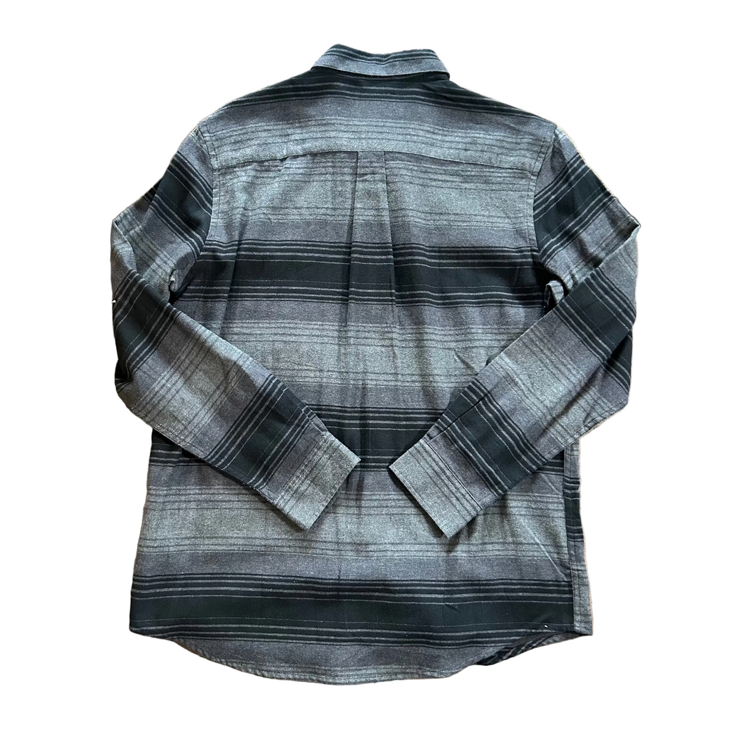 Navy Chaps Striped Button Up