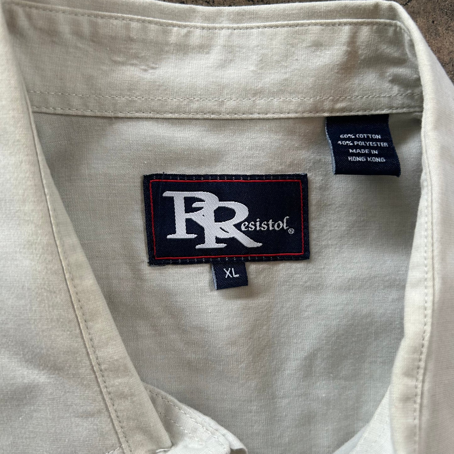 Light Gray Resistol Pearl Snap