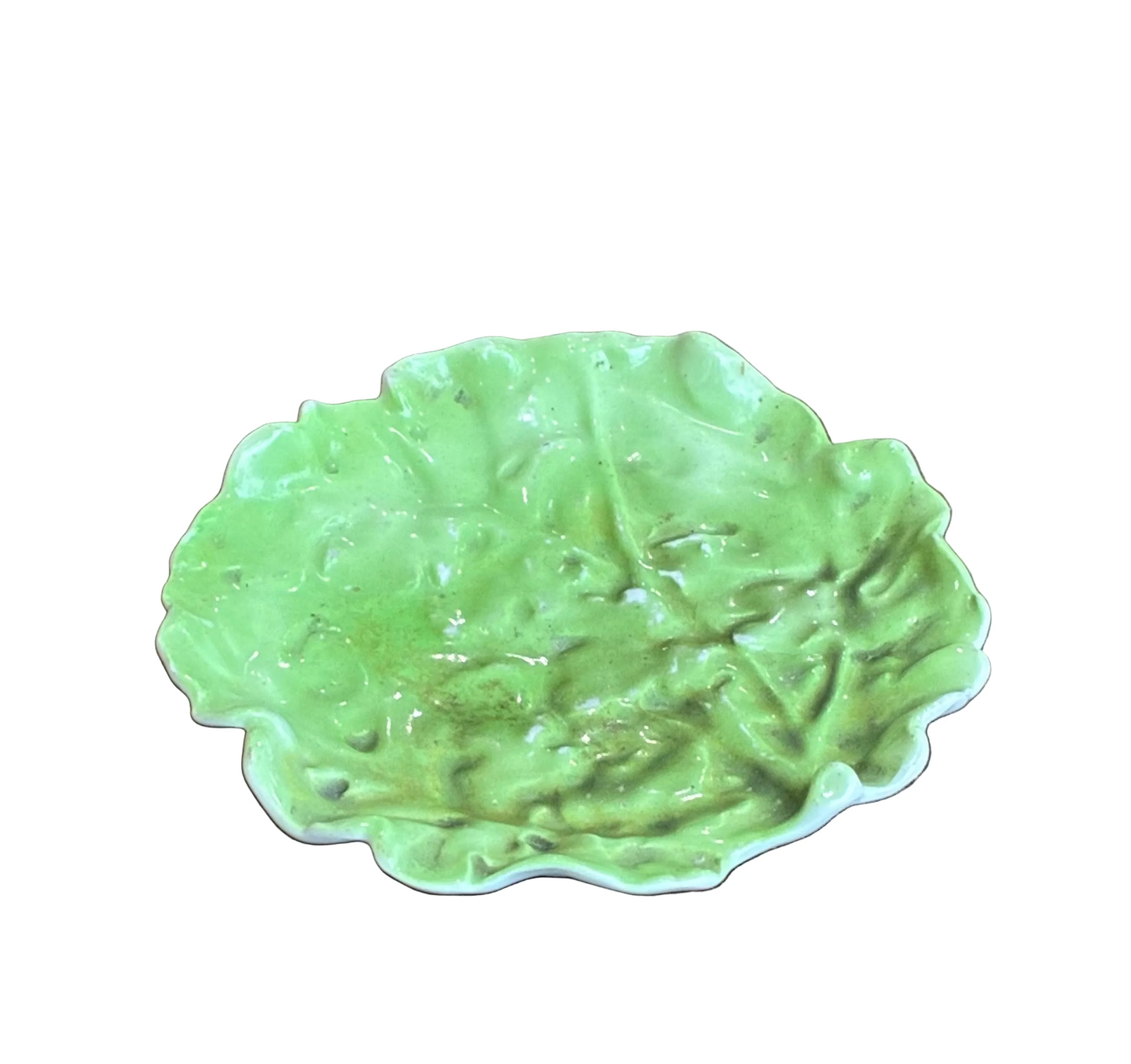 Small Ceramic Lettuce Dish