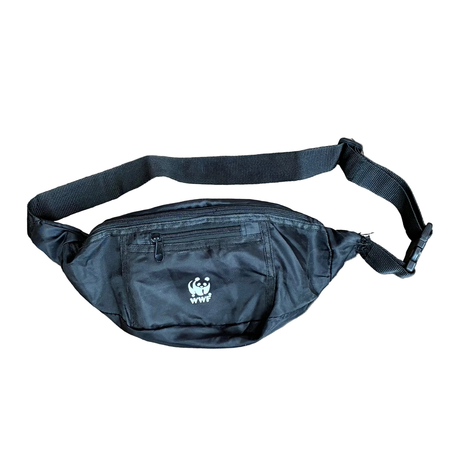 Black WWF Fanny Pack