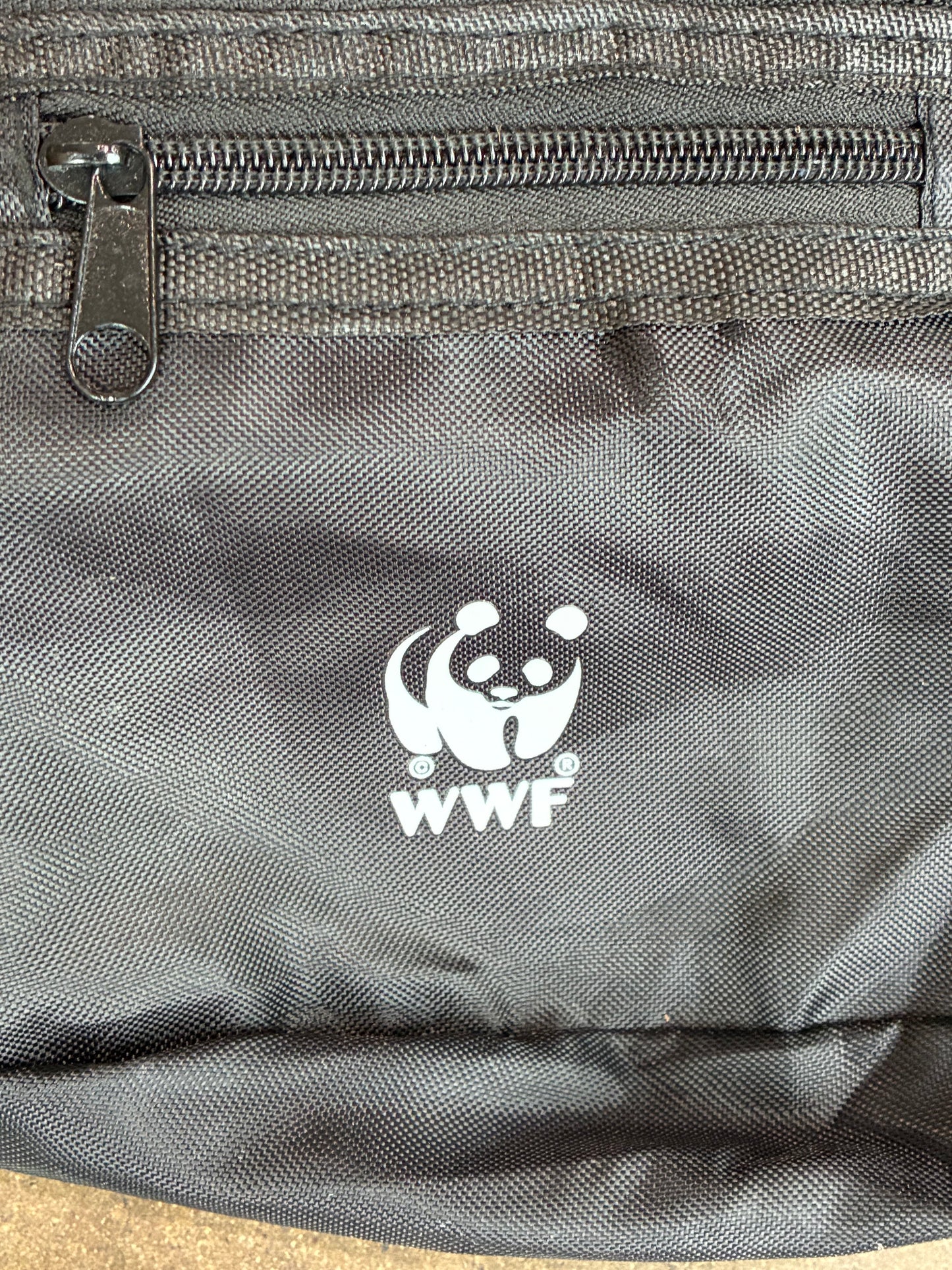 Black WWF Fanny Pack