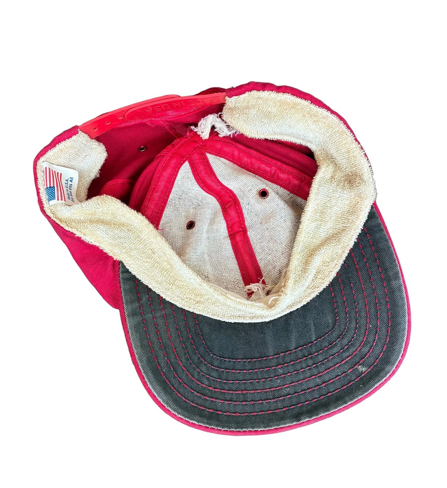 Red Marlboro Racing Team Snapback Hat