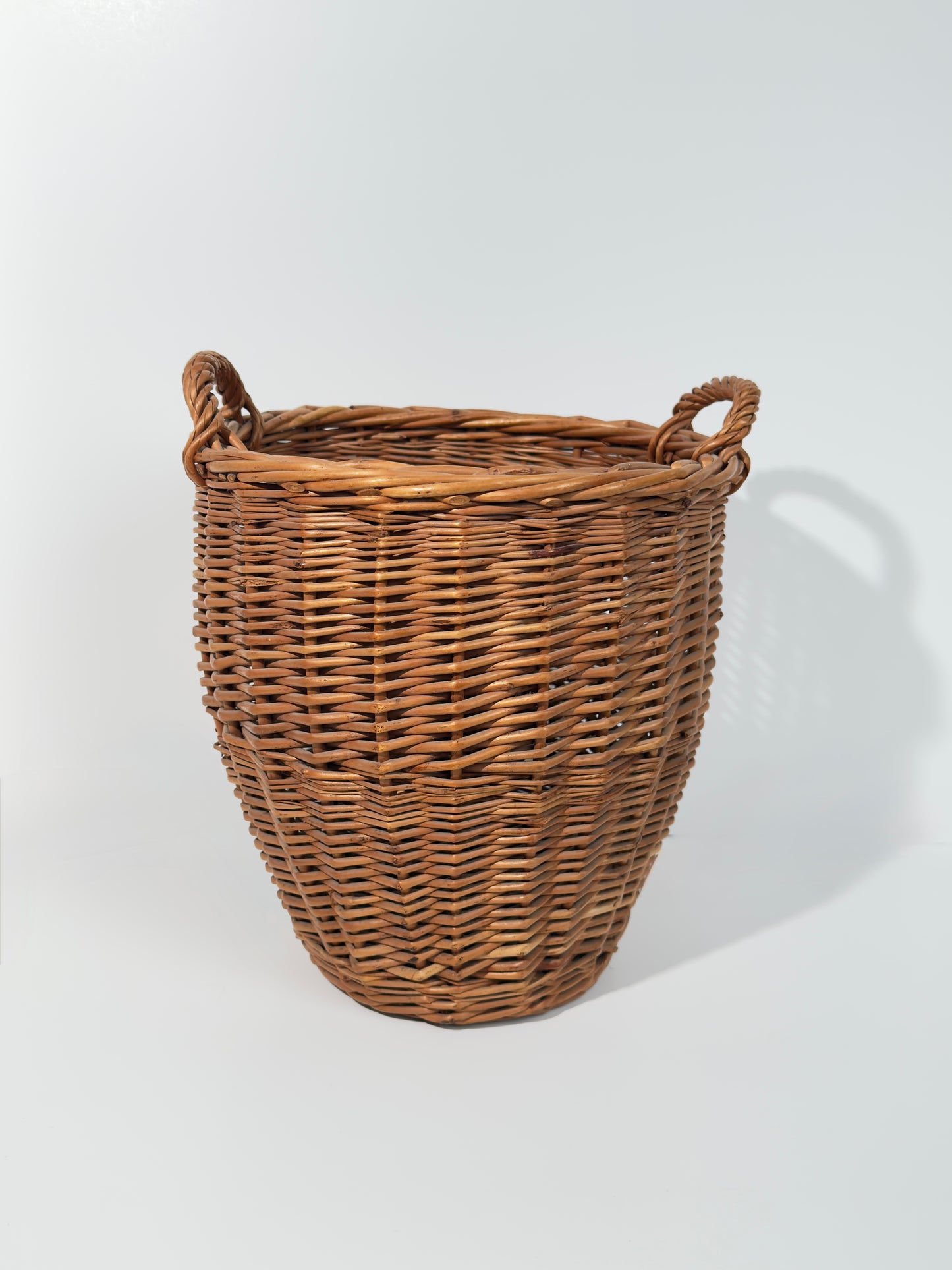 2 Handle Straw Basket