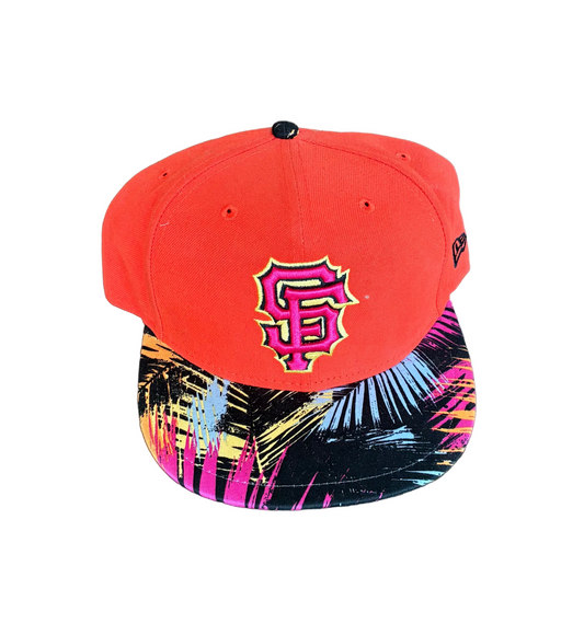 Tropical San Francisco Fitted Hat
