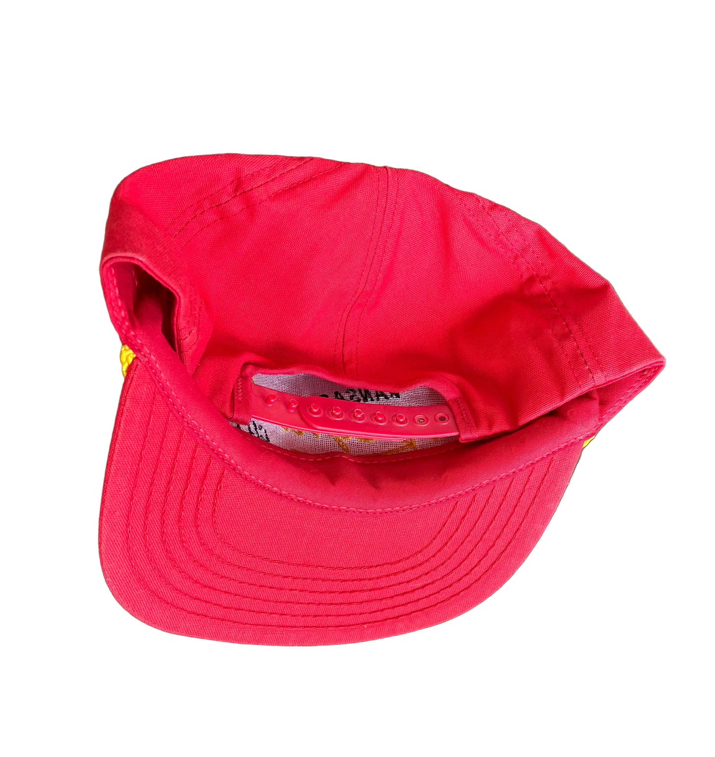Red Kansas City Reynolds Rope Brim Hat