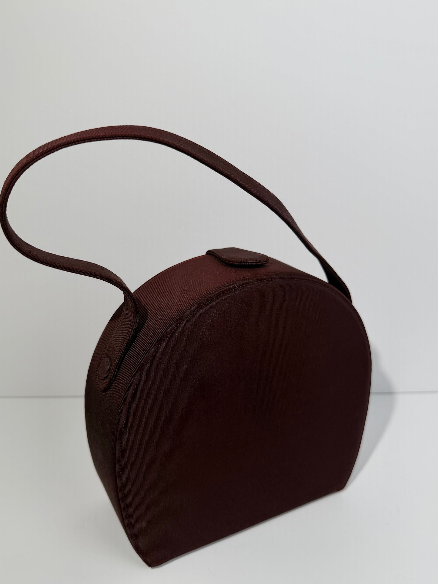 Brown Half Moon Purse