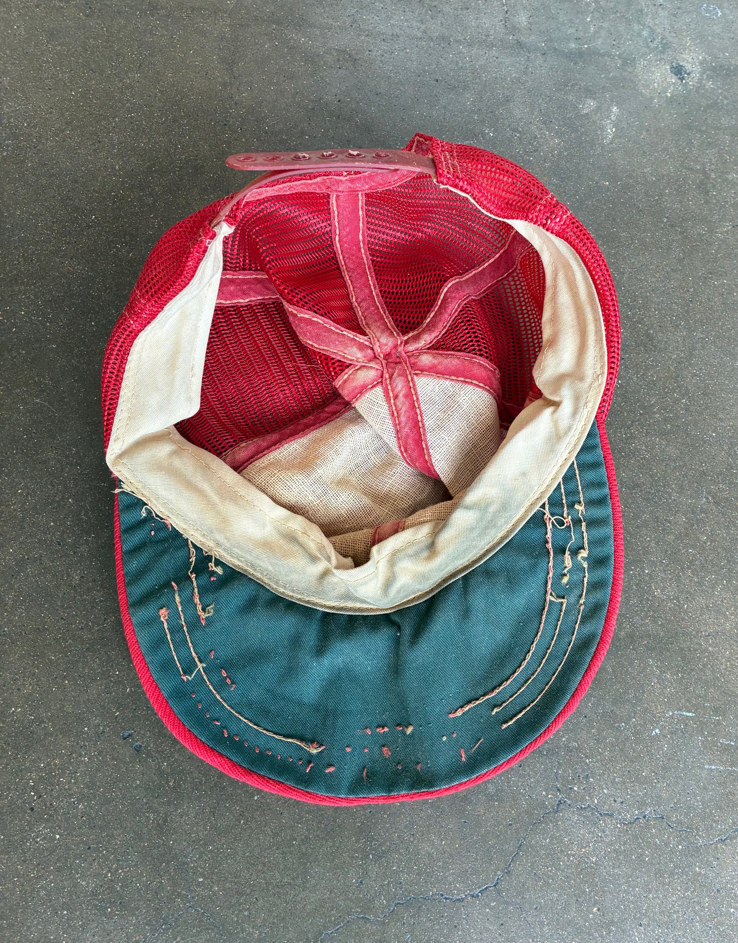 Blank Red Trucker Hat