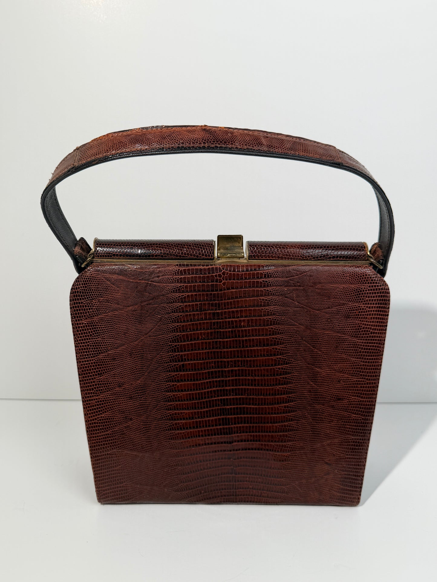 Brown Crocodile Pocketbook