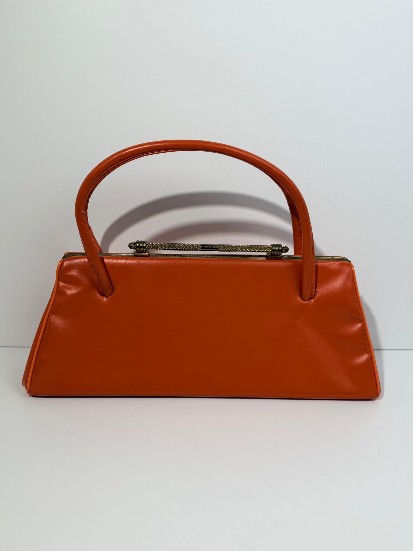 Orange Top Snap Purse