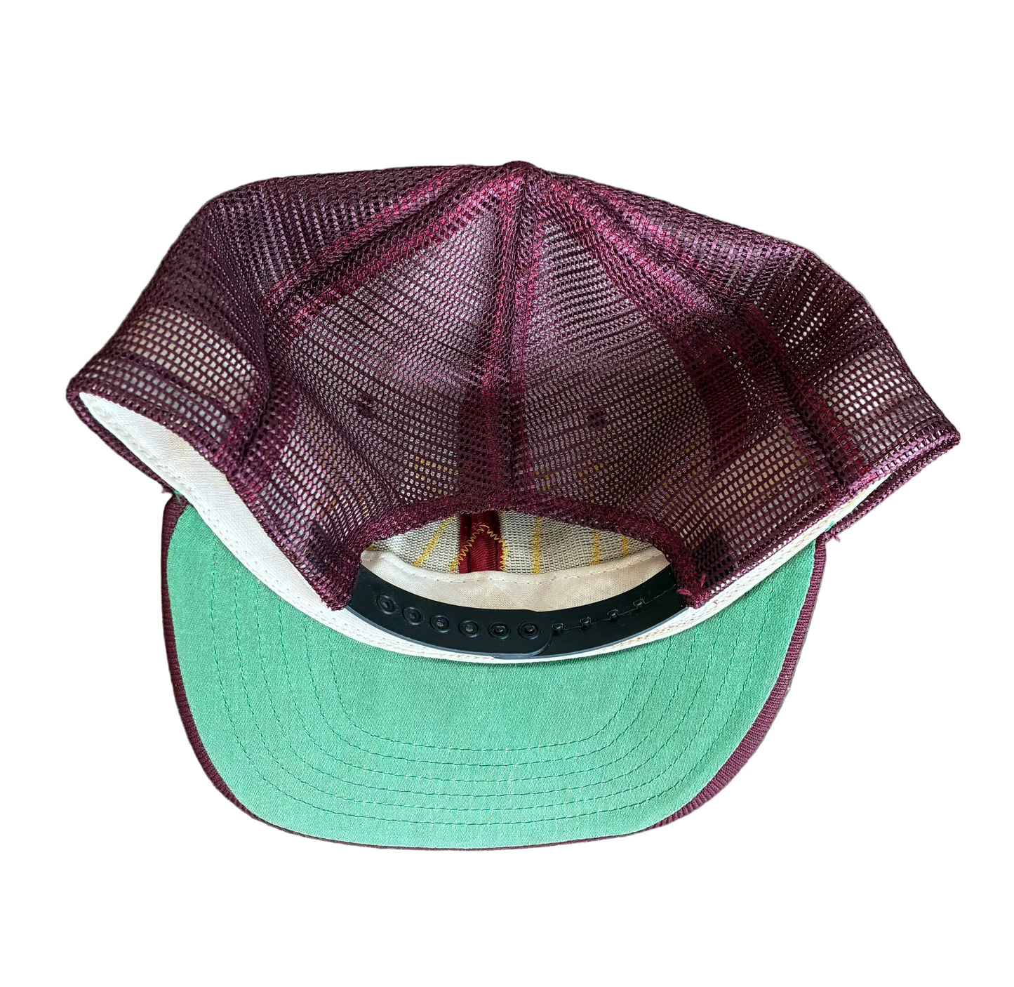 Maroon Greek Trucker Hat