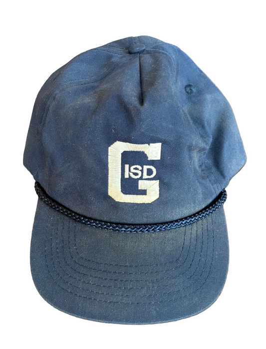 Navy GISD Rope Brim Hat
