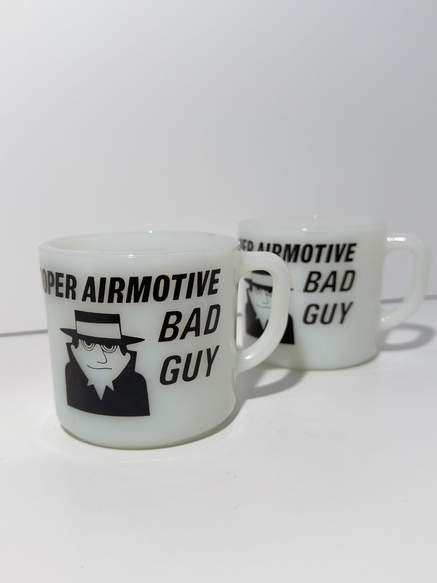 Cooper "Bad Guy" Milk Glass Mug