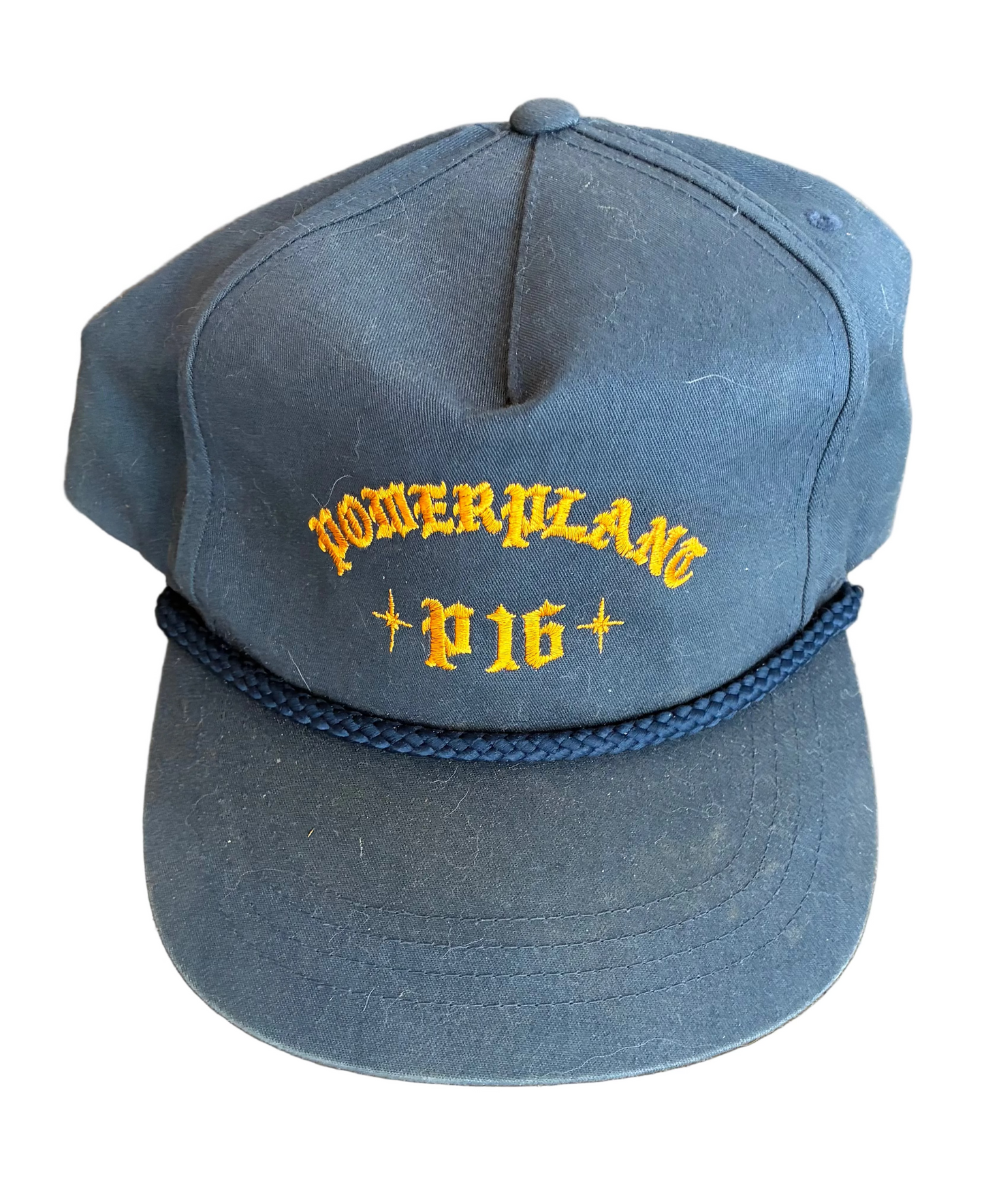 Navy Power Plant Rope Brim Hat