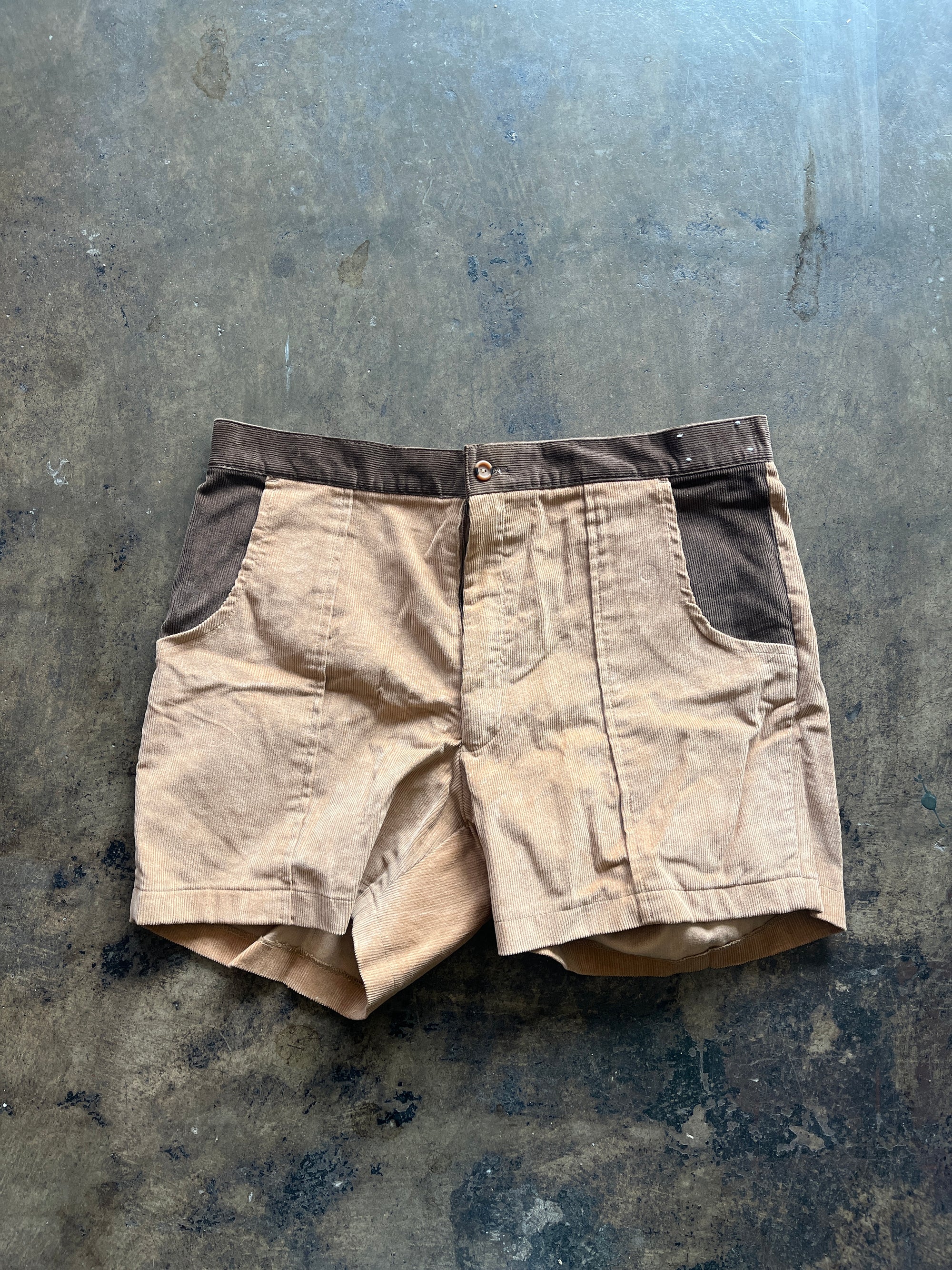 Sears Brown Corduroy Shorts