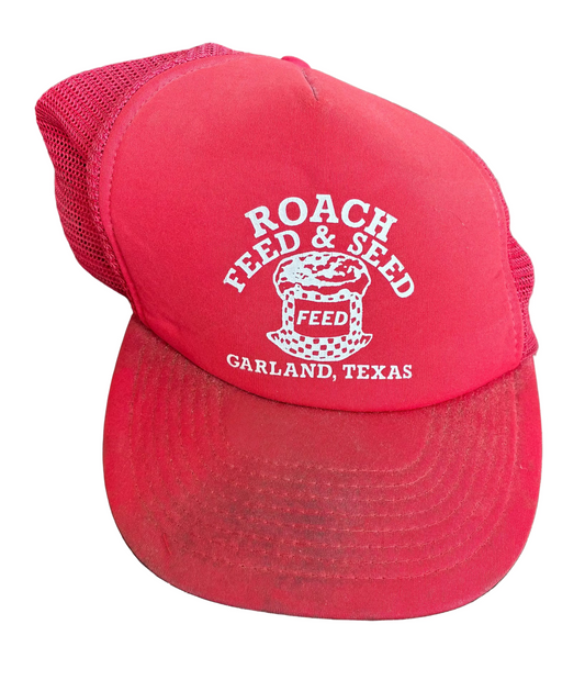 Red Roach Feed + Seed Hat