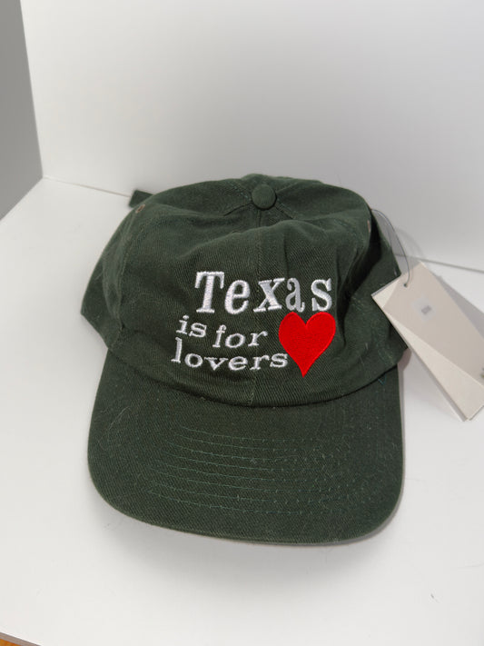 Hunter Green Texas Is For Lovers Hat