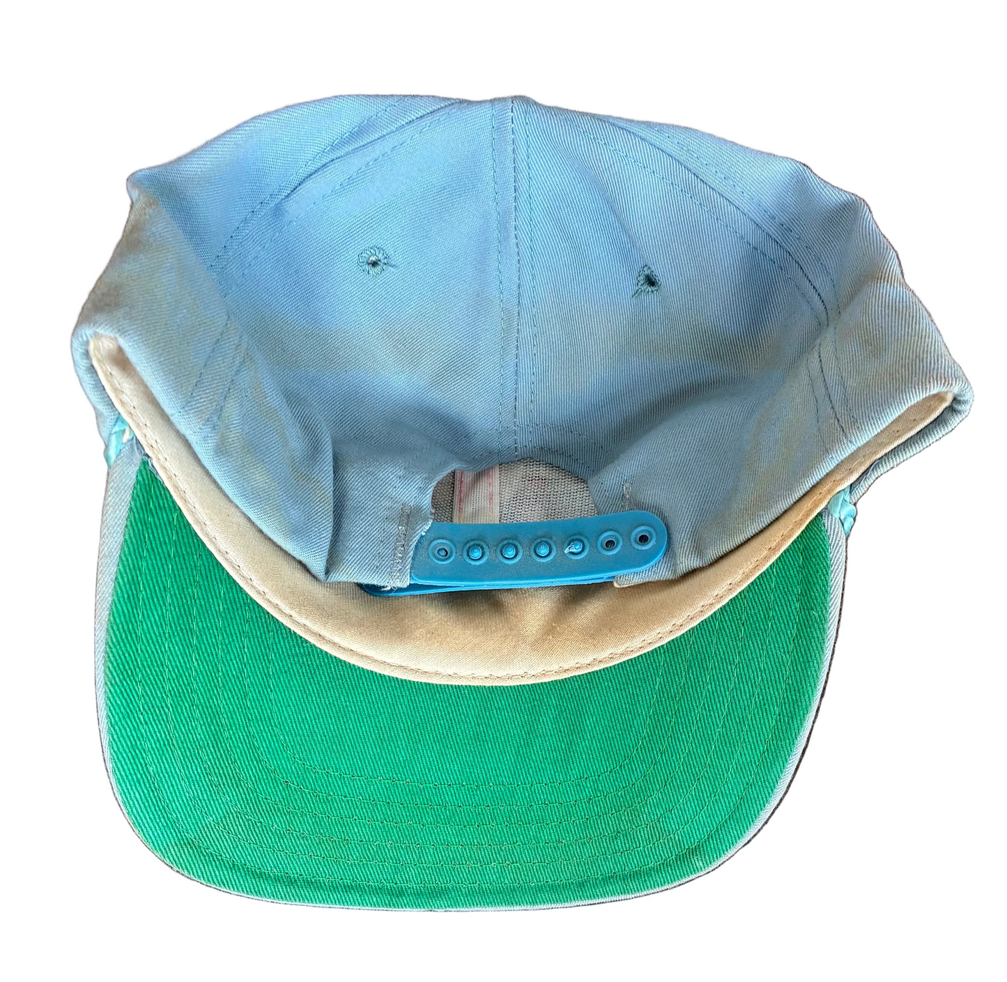 Baby Blue SMU Rope Brim Hat