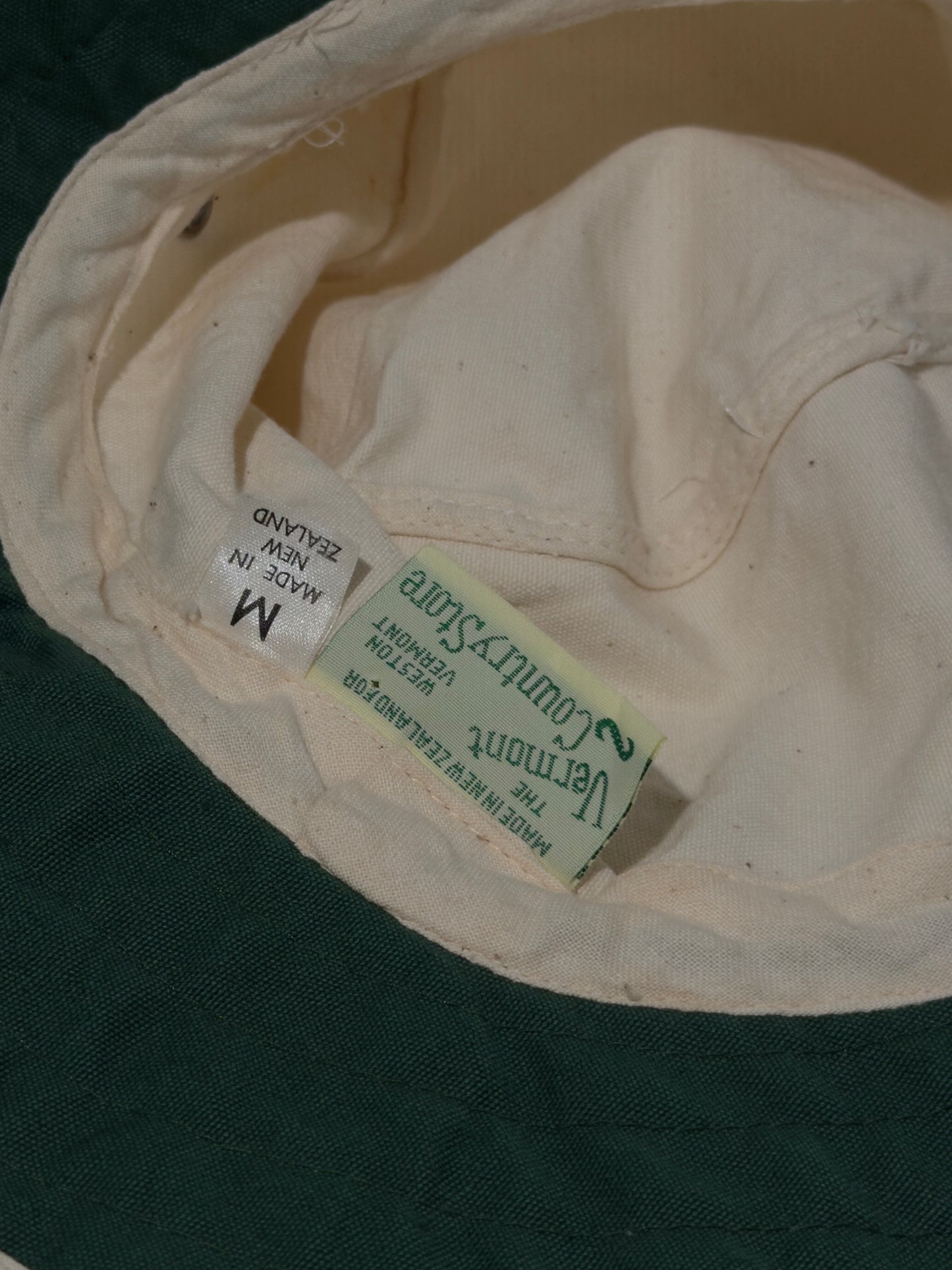 Cream Vermont Country Store Bucket Hat