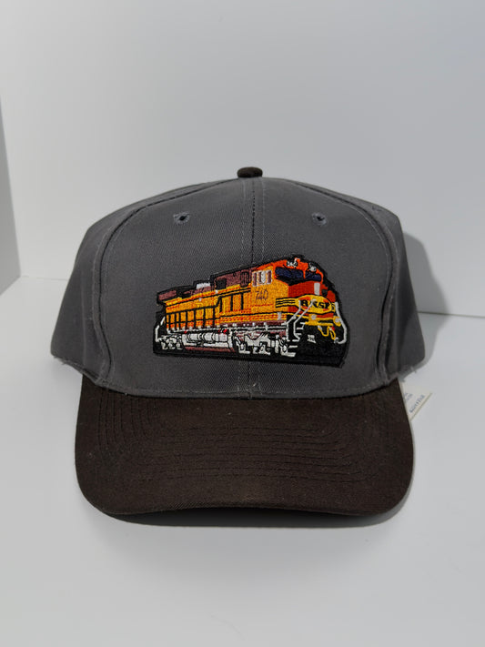 Dark Gray BNSF Railroad Hat