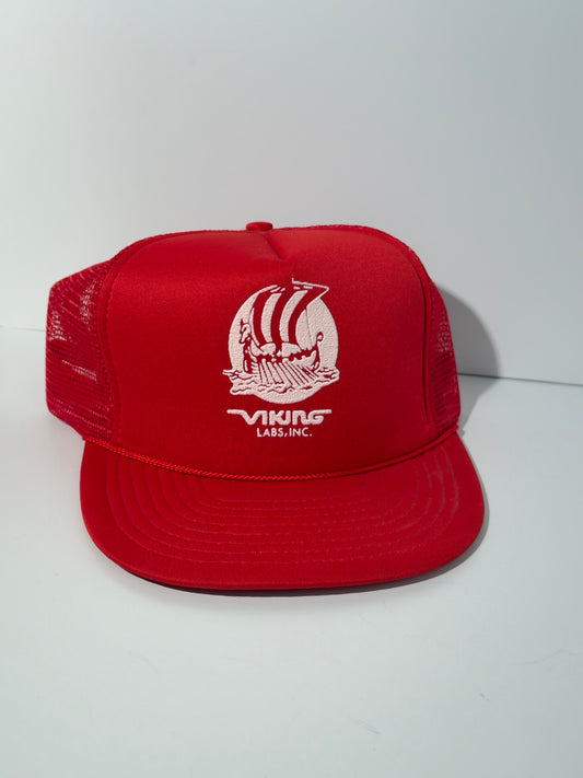 Red Viking Labs Trucker Hat