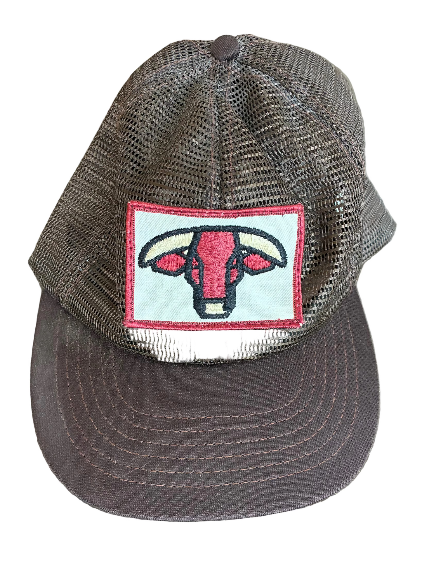 Brown Bull Trucker Hat