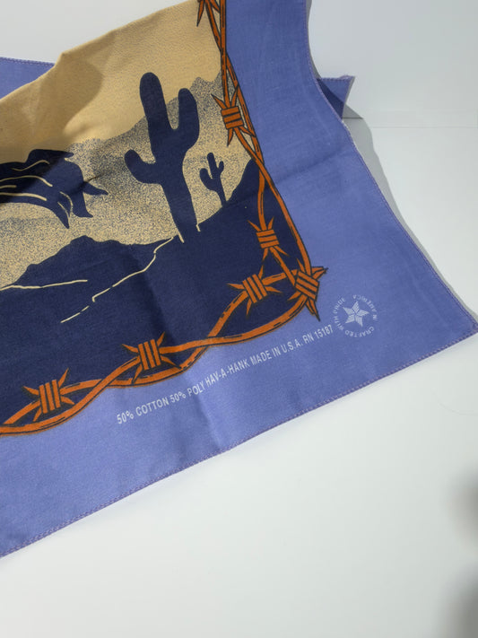 Barbed Wire Bronco Bandana