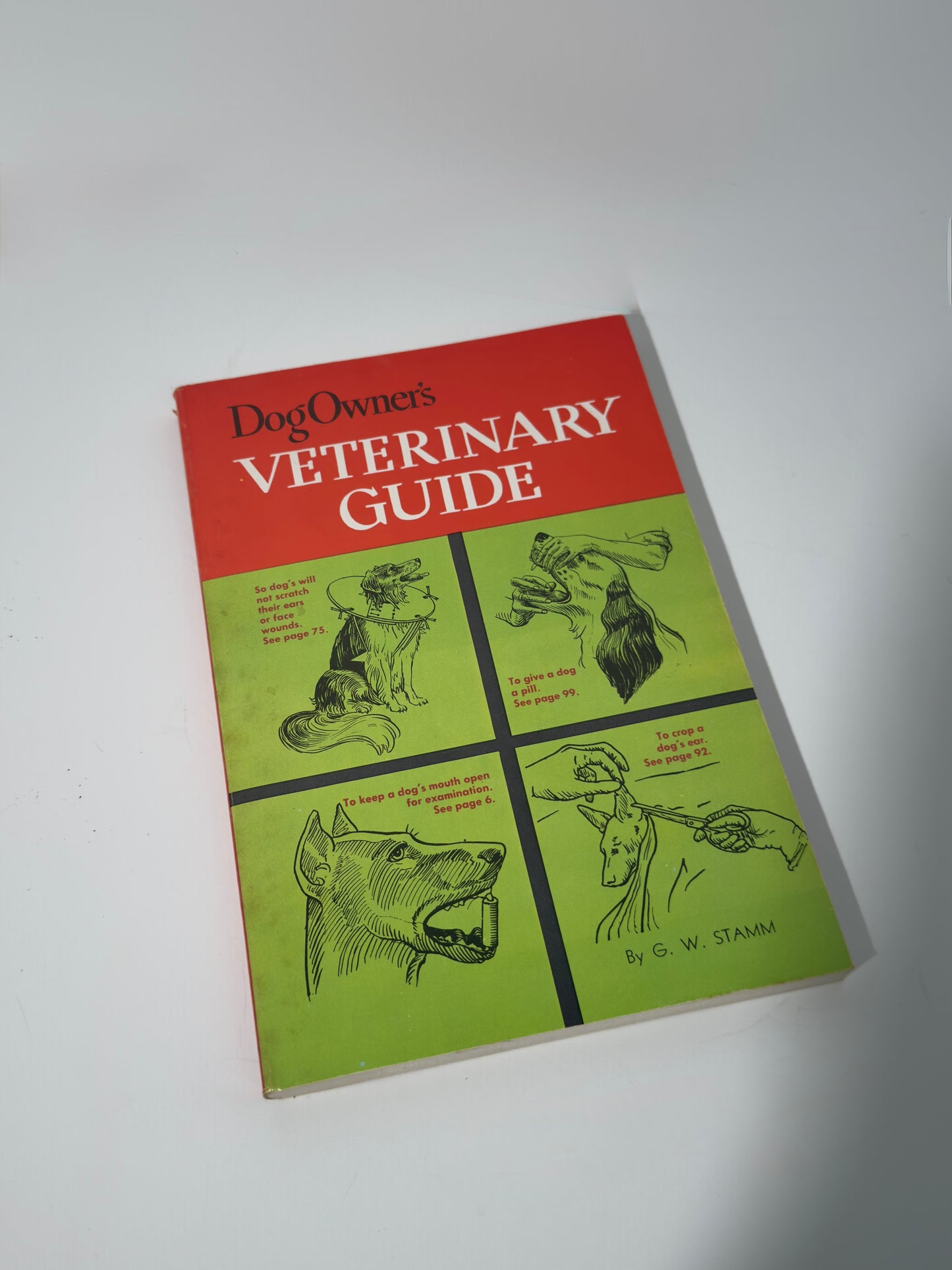 Dog Owners Veterinary Guide Book