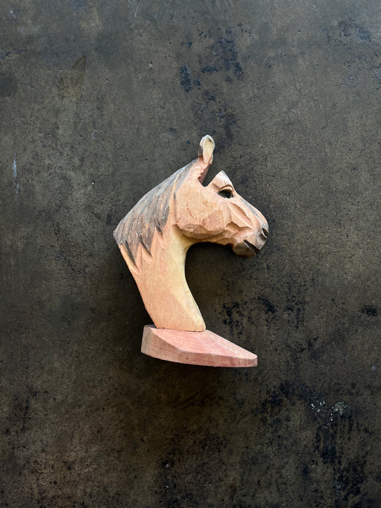Carved Wooden Horse