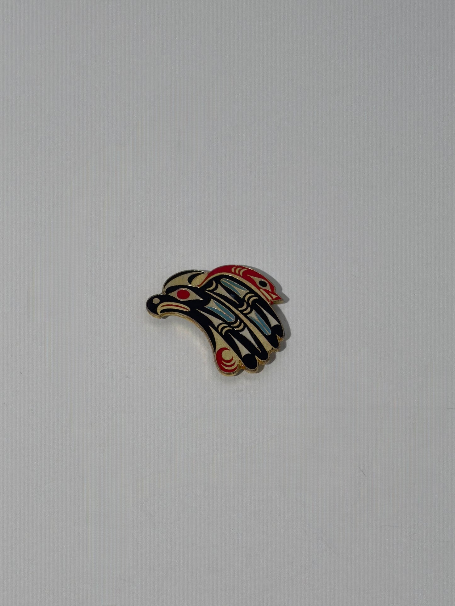 Native Raven + Fish Magnet