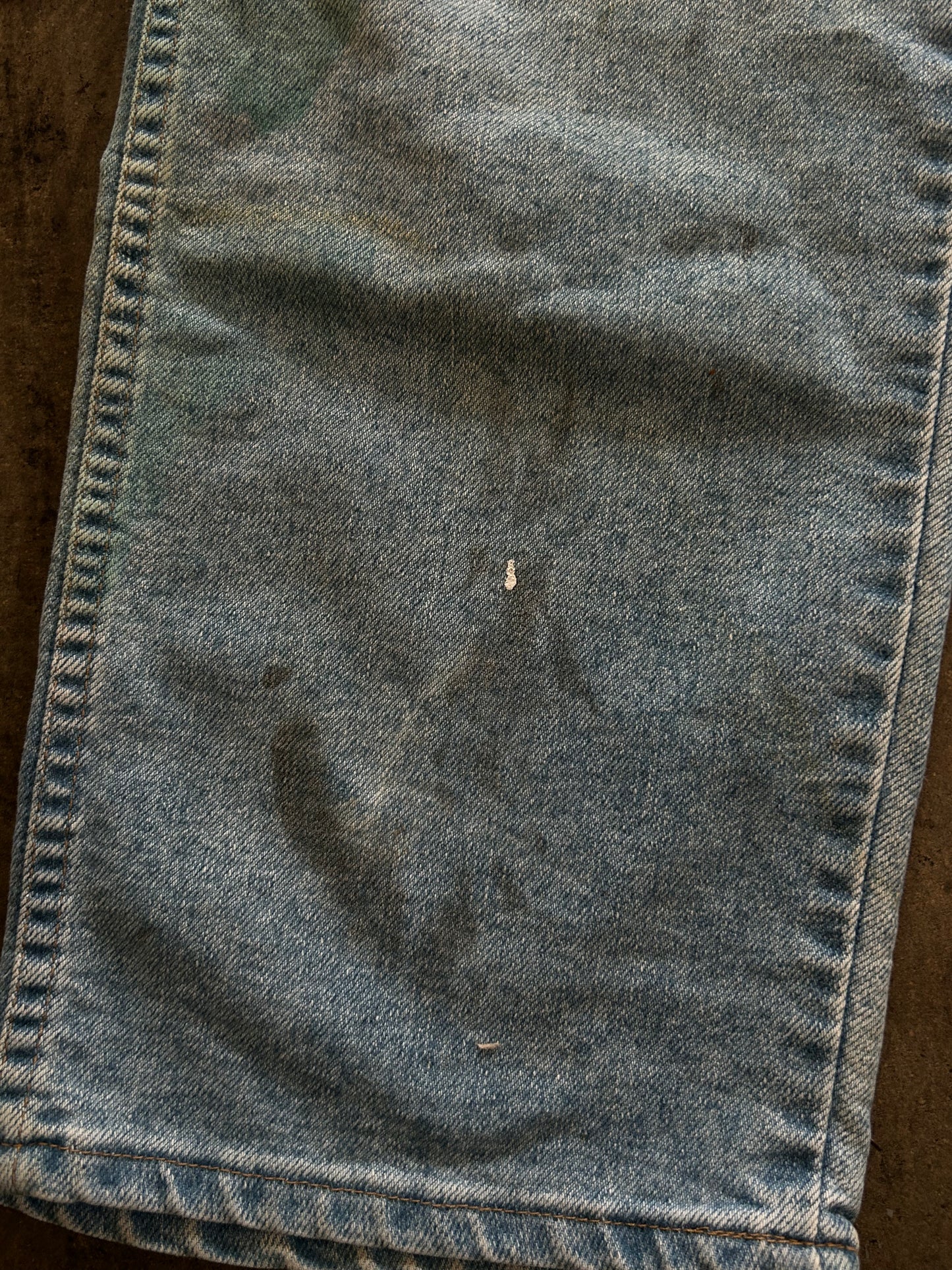 Light Wash Distressed Wrangler Jeans