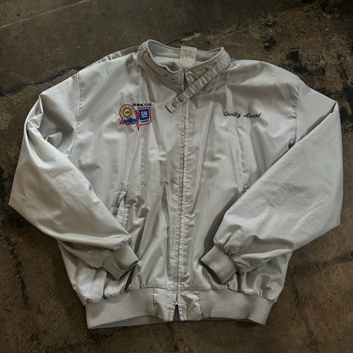 Light Gray GM Quality Award Jacket