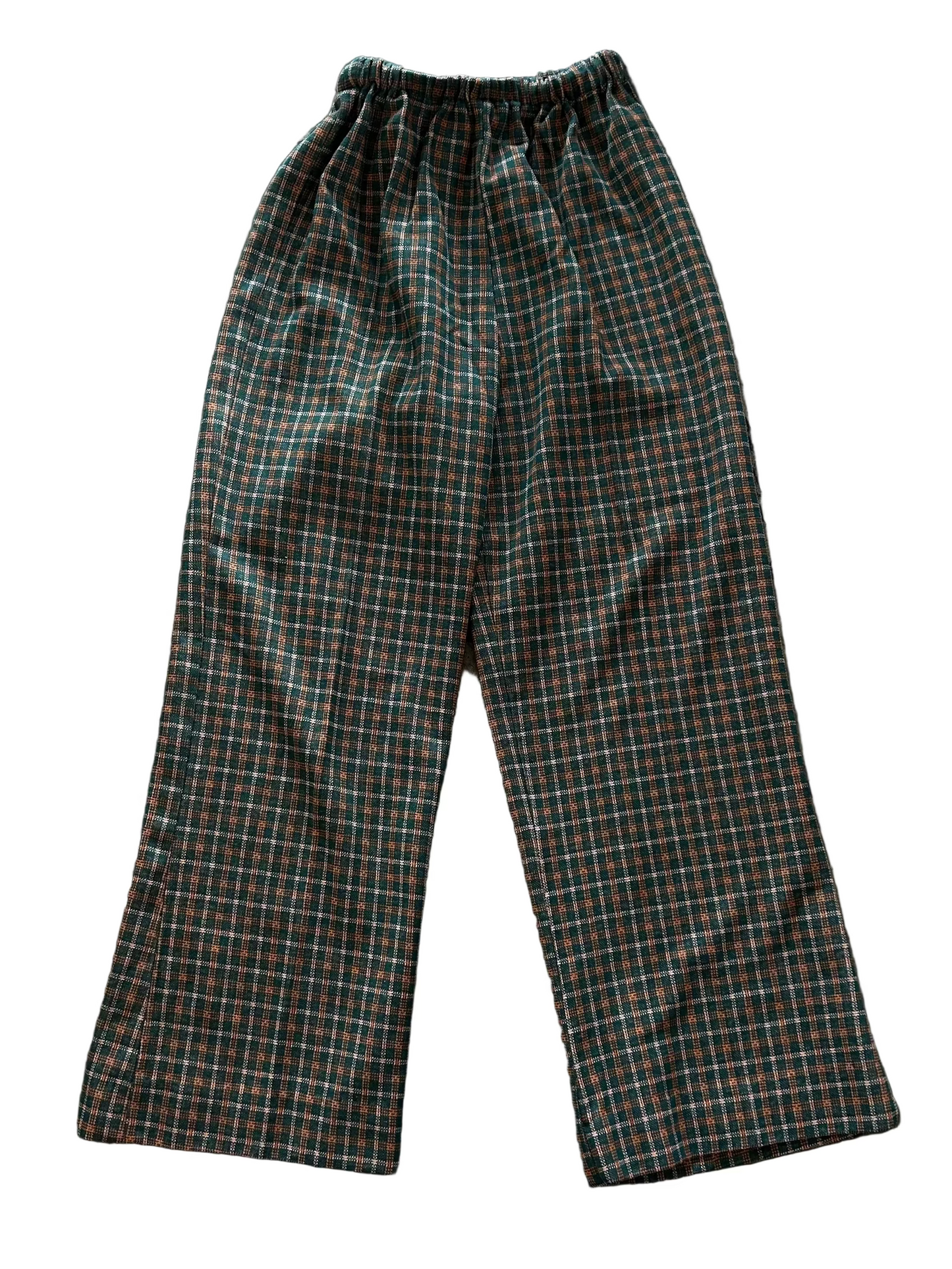 Brown Babaton Pleated Slacks