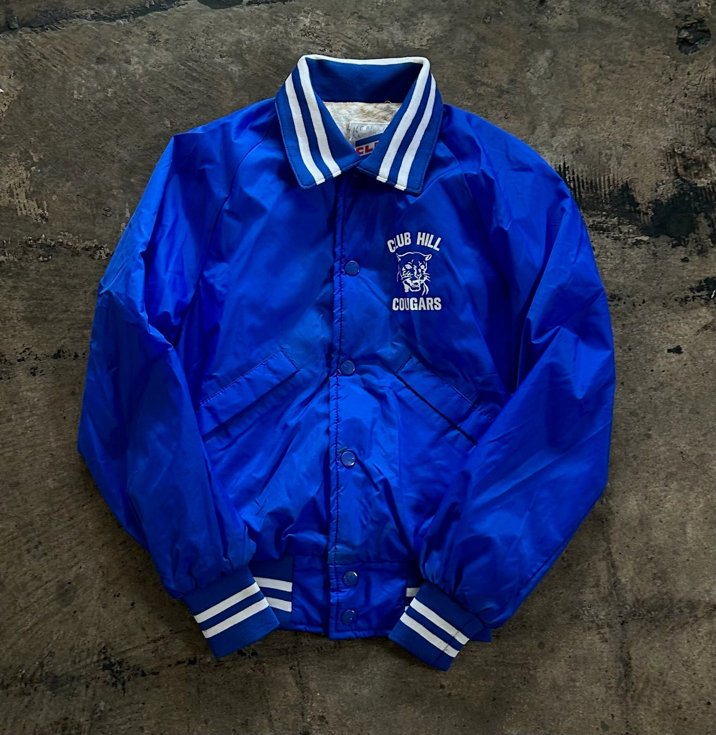 Youth Blue Club Hill Cougars Jacket
