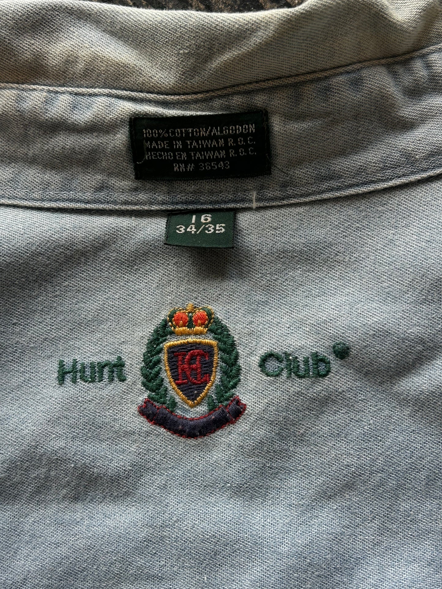 Hunt Club Light Denim Button Up