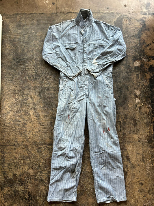Sartonized Denim Coverall Suit