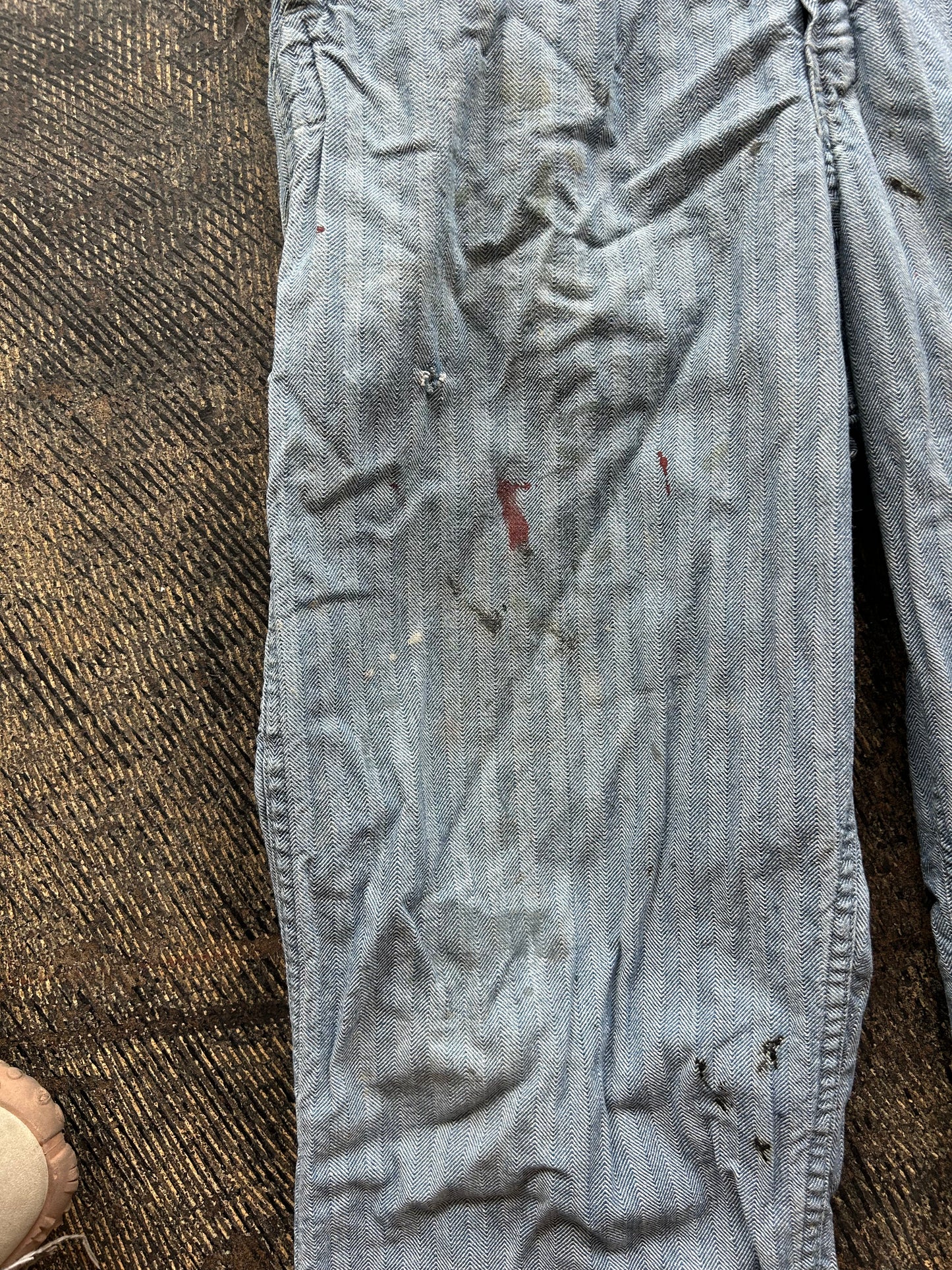 Cantrihum Union Painter Striped Overalls