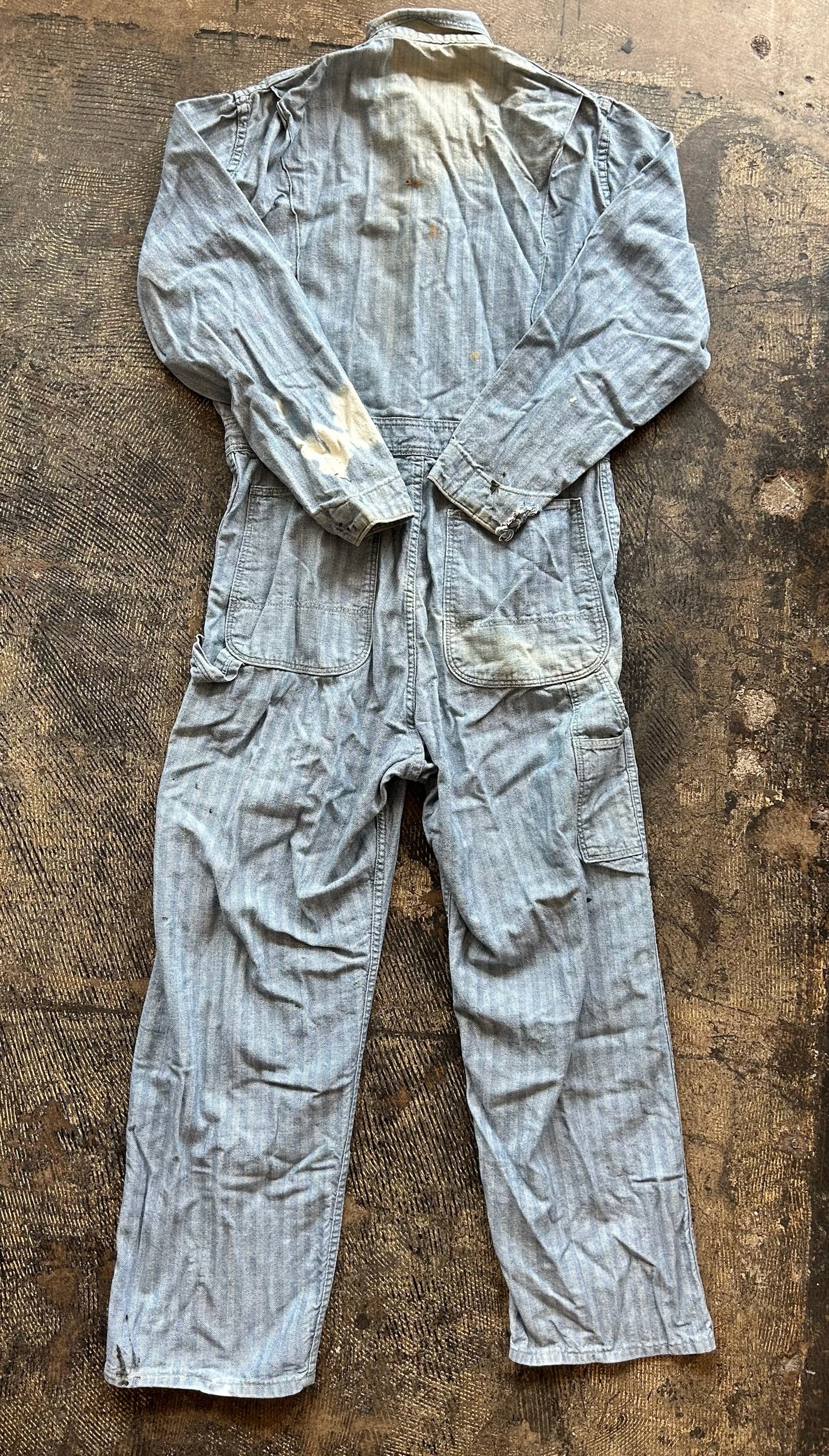Sartonized Denim Coverall Suit