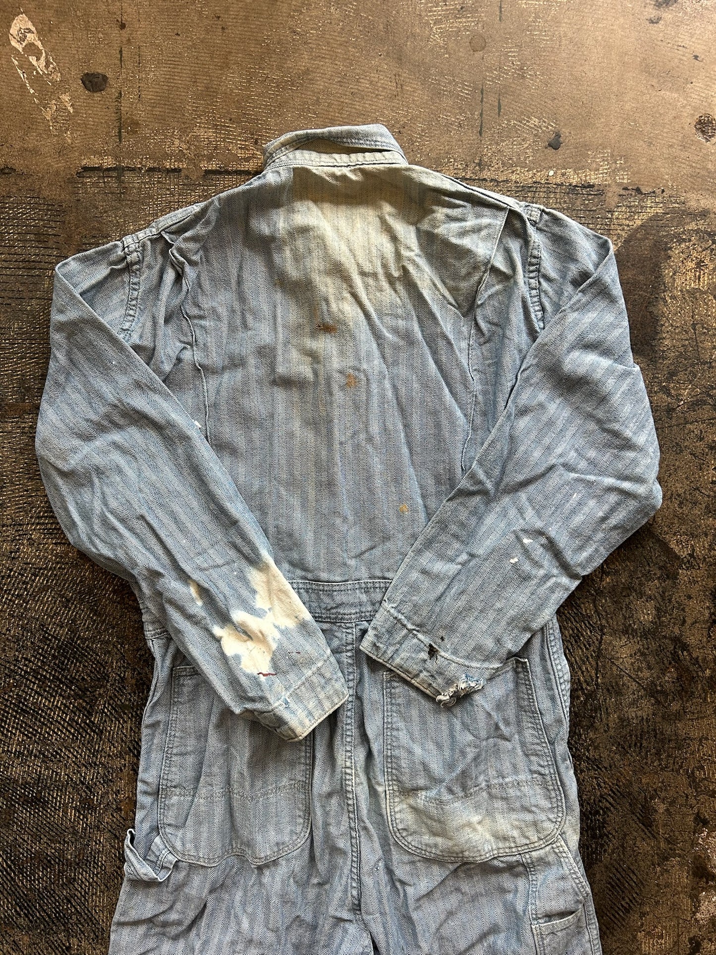 Sartonized Denim Coverall Suit