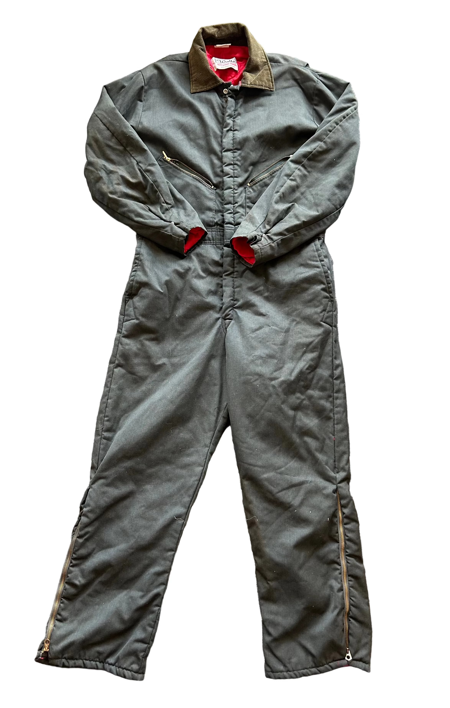 Charcoal Walls Snow Suit