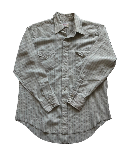 Pastel Striped Wrangler Pearl Snap