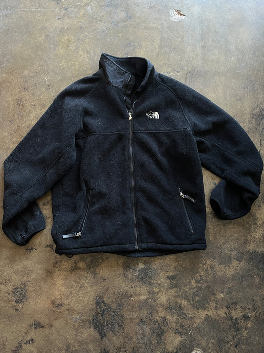 North Face Full Zip Black Fleece