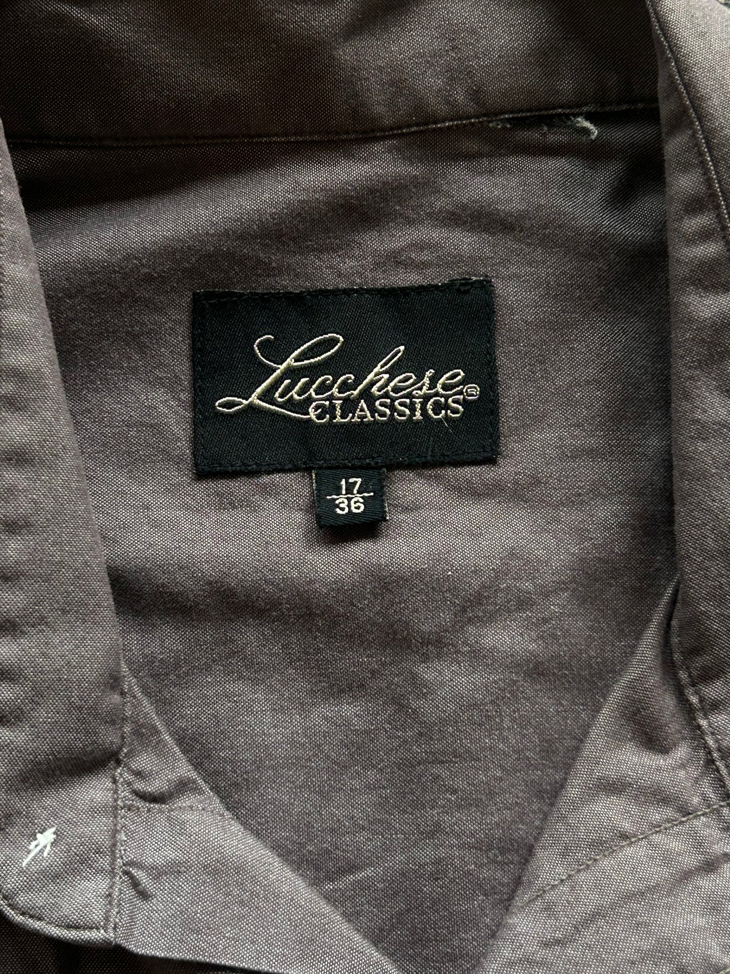 Gray Lucchese Classics Button Up