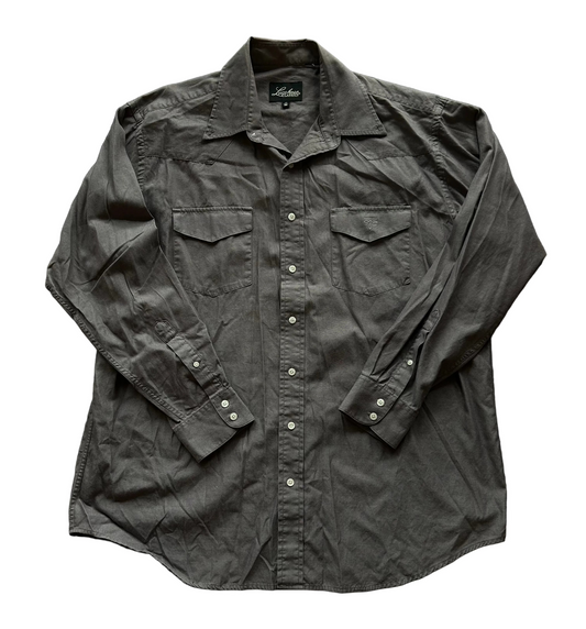 Gray Lucchese Classics Button Up